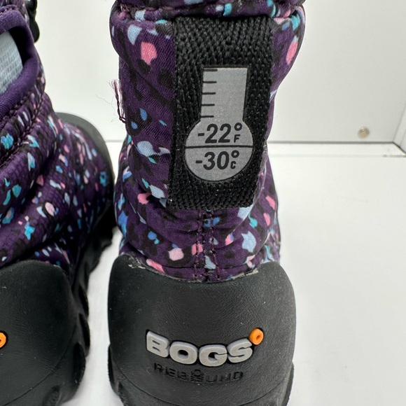 Boggs B-Moc Winter Snow Boots Little Girls Size 7 - Picture 6 of 8